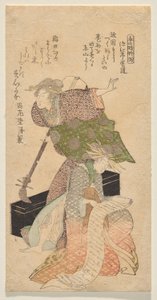 三味線を持った女性と浄瑠璃台本を唱える女性