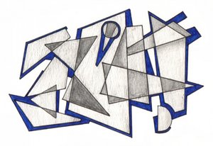  作： 