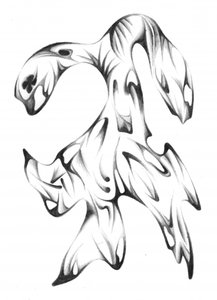  作： 