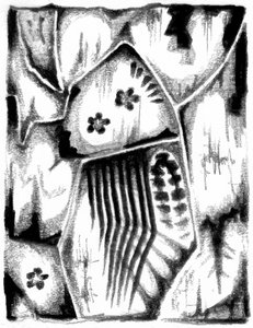  作： 