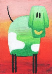  作： 