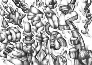  作： 