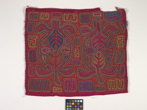 Paitapaneeli (Mola) (kuva) 作： Kuna Indian Culture