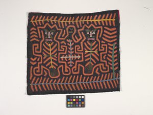 シャツパネル（モーラ）（写真） 作： Kuna Indian Culture