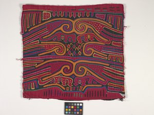 Paitapaneeli (Mola) (kuva) 作： Kuna Indian Culture