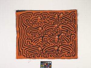 Camisa Painel (Mola) (foto) 作： Kuna Indian Culture