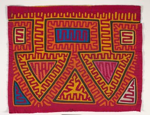 Painel de camisa (mola), c.1950 (algodão aplicado)