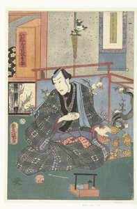 彼の楽屋で俳優