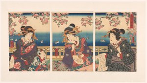 隅田川沿いの山の繁栄