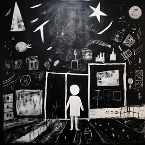 3歳の子供が描いた絵 1