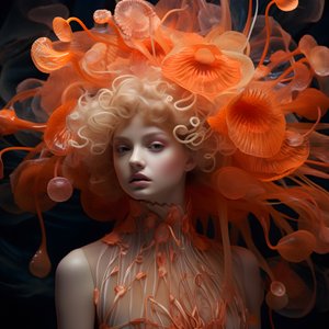 水中の美しいアクティニア・シー・イソギンチャクの花のクローズ・ポートレート ゲッティン 1