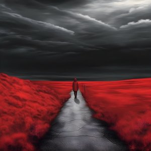 長い赤い道。歩くこと。歩かなかった英雄のように。3