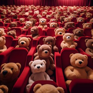 映画館の何百万ものテディベア3