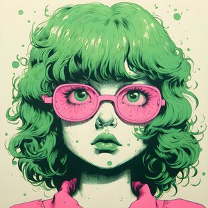 優しい少女のリゾグラフ 3