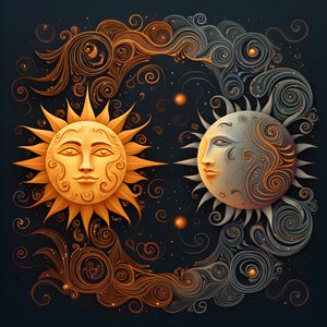 太陽と月 1