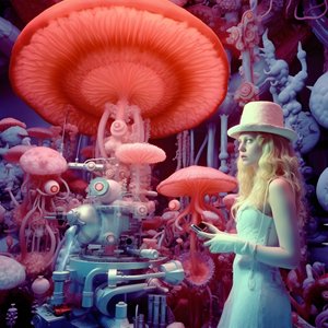 デヴィッド・ラシャペルの芸術的スタイルによる女性の超解像電子顕微鏡写真4