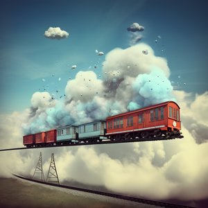 糸にぶら下がって雲の中を飛ぶ、疾走するソーシャルメディア列車 3