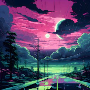 超現実的抽象風景2