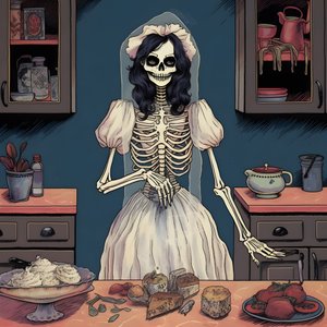 キッチンの幽霊 by マディ・コネリー アートワーク3 作： Kurt Heppke