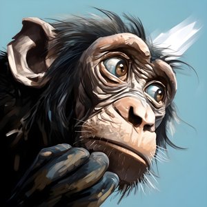 これは、エモーショナルでシュールなキャラクター研究のスタイルで目を持つジョイサルのドローイング、カラー化、物思いにふけるポーズ、topcor 58mm F1.4、風刺画のようなイラスト、#vfxfriday、ソラリズマスター4