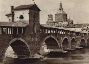 イタリア：パヴィア（白黒写真） 作： Kurt Hielscher