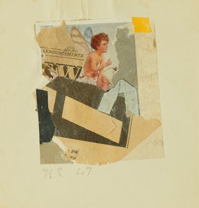 発表、1947 作： Kurt Schwitters