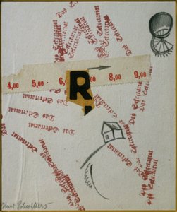 秘書 作： Kurt Schwitters