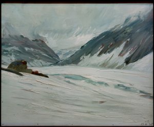 雪の深い水 作： Kurt Schwitters