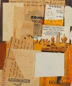 カタリナヒッセン、1936 作： Kurt Schwitters