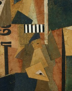ドローイング203、1920 作： Kurt Schwitters