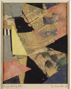 ドローイング229、1921 作： Kurt Schwitters