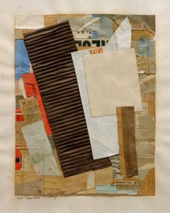 無題（6 D） 作： Kurt Schwitters