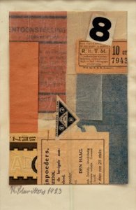 無題（8） 作： Kurt Schwitters