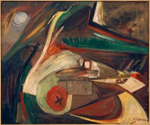 無題（抽象写真） 作： Kurt Schwitters