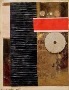 無題（Duverger） 作： Kurt Schwitters