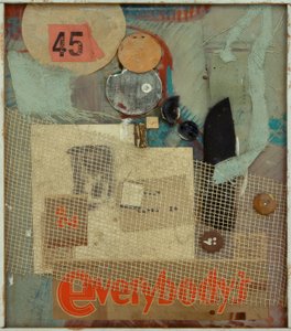 無題（みんな） 作： Kurt Schwitters