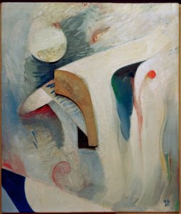 無題（フィヨルド） 作： Kurt Schwitters