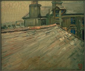 無題（マン島のダグラスの屋上） 作： Kurt Schwitters