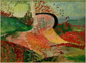 無題（風景-抽象化） 作： Kurt Schwitters