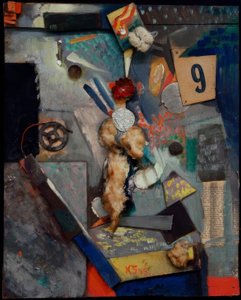 無題（メルツの写真9） 作： Kurt Schwitters