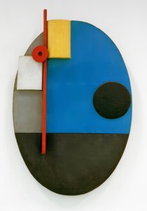 無題（楕円形） 作： Kurt Schwitters