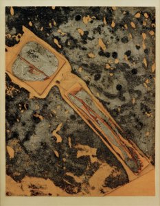 無題（シルバー） 作： Kurt Schwitters