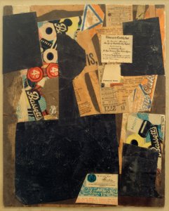 Ohne Titel（これはそれを認証することです） 作： Kurt Schwitters