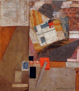Ohne Titel（YMCAオフィシャルフラグありがとう） 作： Kurt Schwitters