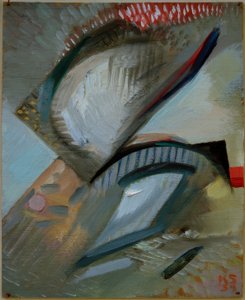 無題（ジグザグ） 作： Kurt Schwitters