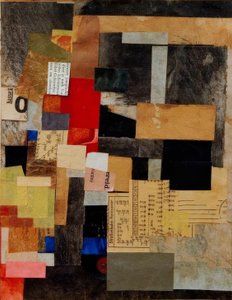 無題（Ereid。） 作： Kurt Schwitters