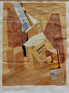 無題 作： Kurt Schwitters