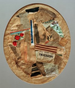 オーバル（アンダーバーグ） 作： Kurt Schwitters