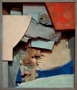 安心 作： Kurt Schwitters