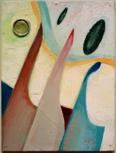 結果シャワー 作： Kurt Schwitters